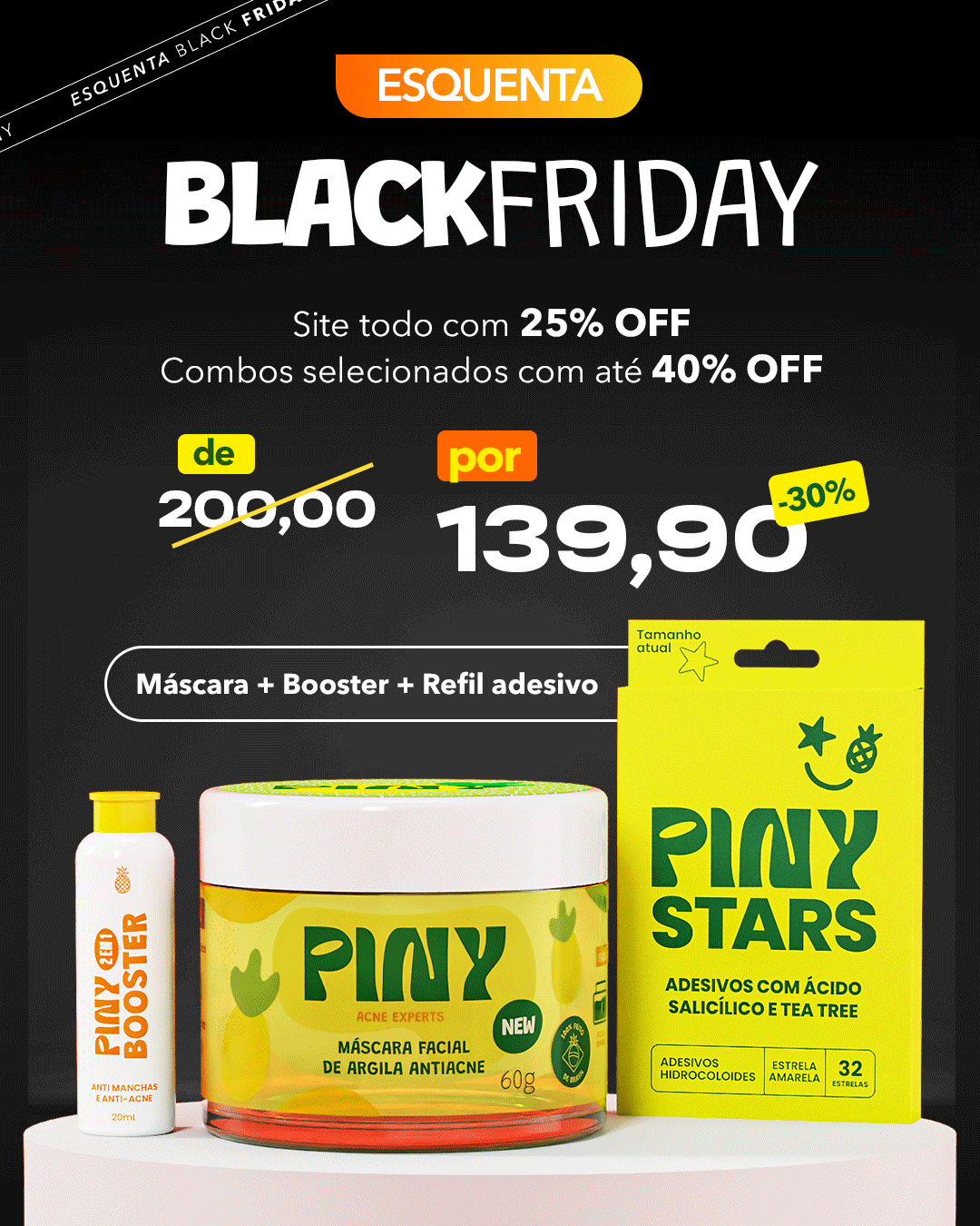 Piny + Booster + Piny Stars
