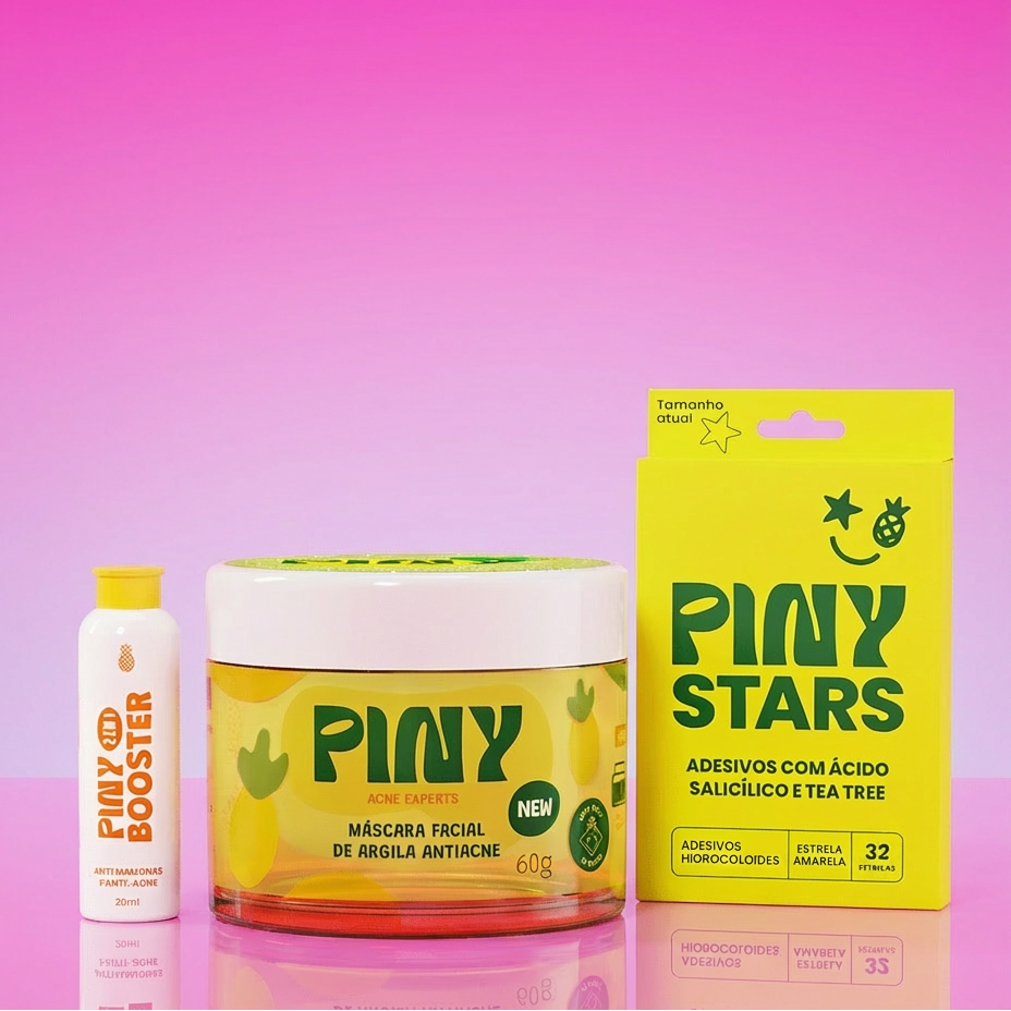 Piny + Booster + Piny stars